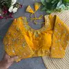 Heavy Pure Vichitra Silk Jari Embroidery & Sequence Work Blouses Suppliers In India